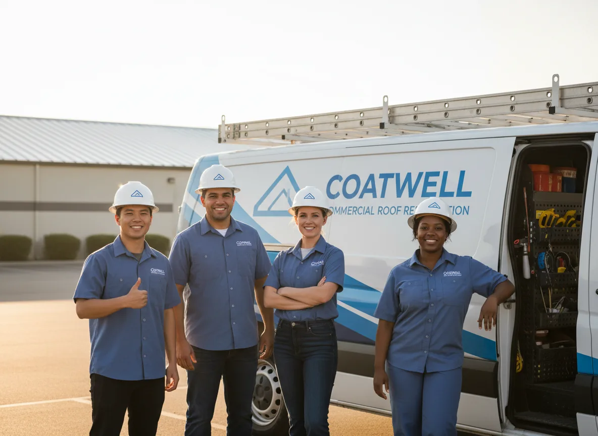 Commercial roof coating company in Blackwell, TX